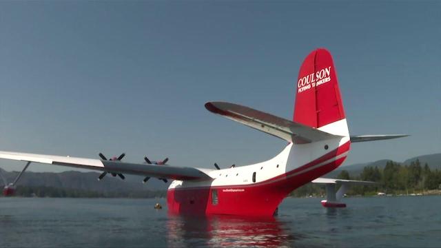 Hawaii Martin Mars water bomber