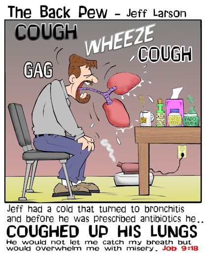 coughing up a lung cartoon