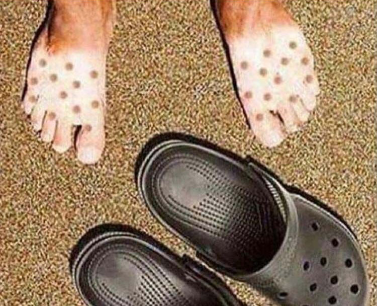 tan croc shoes