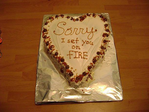 Buy & Send I am Sorry Cakes Online in India | Frinza