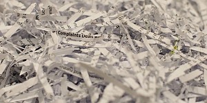 An image of shredded paper.